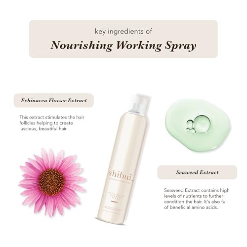 Shibui Nourishing Working Spray – Buildable Hold & Shine, Color-Safe, Vegan & Sulfate-Free, 10 Fl Oz Avelisse