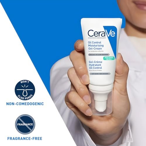 CeraVe Oil Control Moisturizing Gel-Cream for Oily Skin - 3 Fl Oz Avelisse
