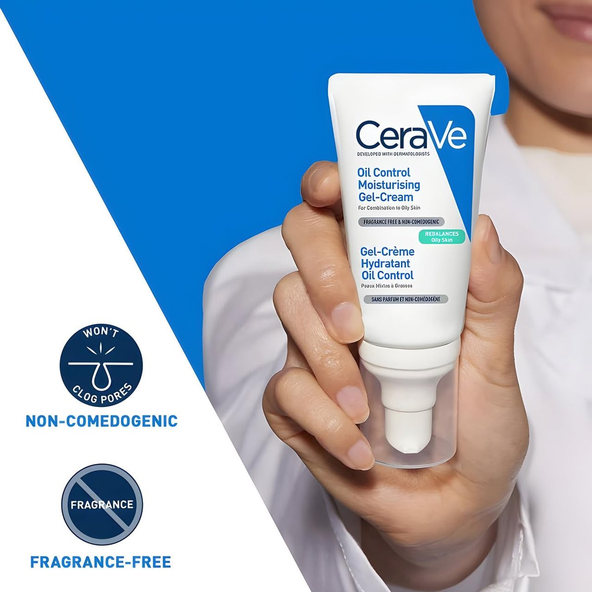 CeraVe Oil Control Moisturizing Gel-Cream for Oily Skin - 3 Fl Oz Avelisse