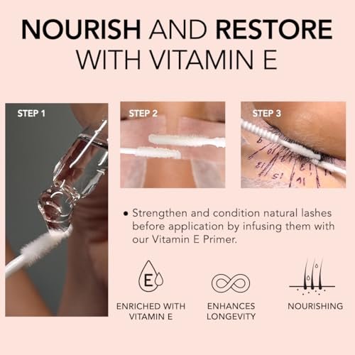 KIARA SKY LASH Lash Primer for Eyelash Extensions - Odorless Pre-treatment with Vitamin E, 15ml Avelisse