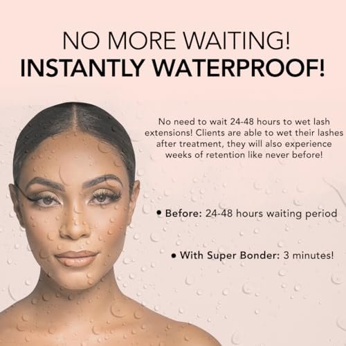 KIARA SKY LASH Super Bonder for Eyelash Extensions – Glue Accelerator & Adhesive Booster (15ml) Avelisse