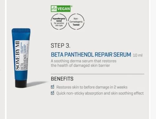 Some By Mi Beta Panthenol Repair Starter Kit - Soothing & Strengthening Facial Kit - görsel 8