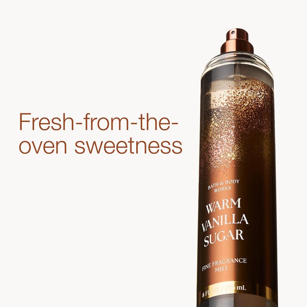Bath & Body Works Warm Vanilla Sugar Fine Fragrance Mist - 2 Pack, 8 fl oz Each, Long-Lasting Body Spray for Women Avelisse