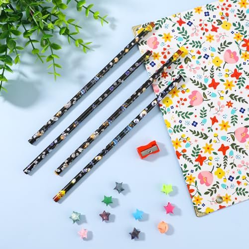 Hariendny 4 Pack Rhinestone Picker Tool - Adhesive Resin Picker Pencil for Nail Art, Gem Pick Up Tools with Sharpener - görsel 12