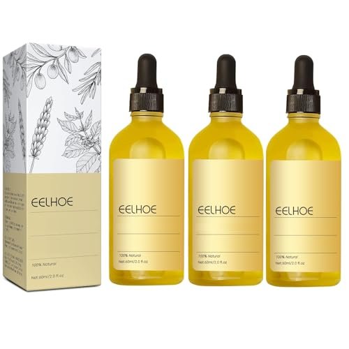 180 ML EELHOE Hair Growth Oil – Natural Rosemary Hair Oil for Dry, Damaged & Thinning Hair (3-Pack) Avelisse