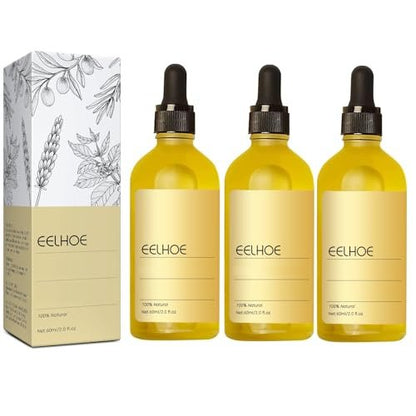 180 ML EELHOE Hair Growth Oil – Natural Rosemary Hair Oil for Dry, Damaged & Thinning Hair (3-Pack) Avelisse