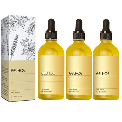 180 ML EELHOE Hair Growth Oil – Natural Rosemary Hair Oil for Dry, Damaged & Thinning Hair (3-Pack) Avelisse