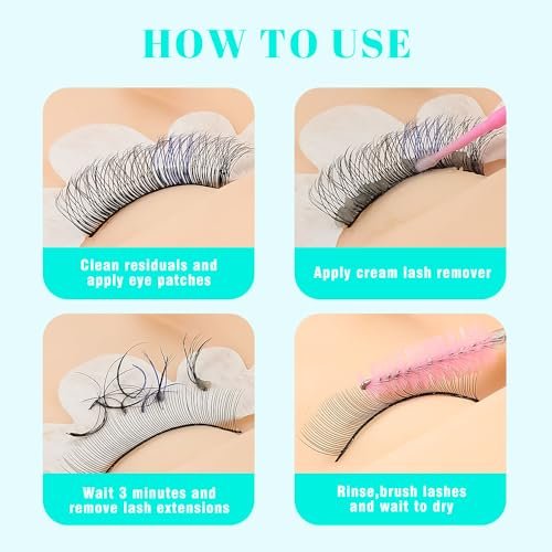 VAVALASH Lash Remover Cream for Eyelash Extensions – Low Irritation, Fast Dissolving, Professional Salon Use (15g) - görsel 8