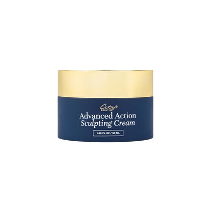 City Beauty Advanced Action Sculpting Cream - Firming Cream for Saggy Jawline, Drooping Face & Neck Wrinkles Avelisse