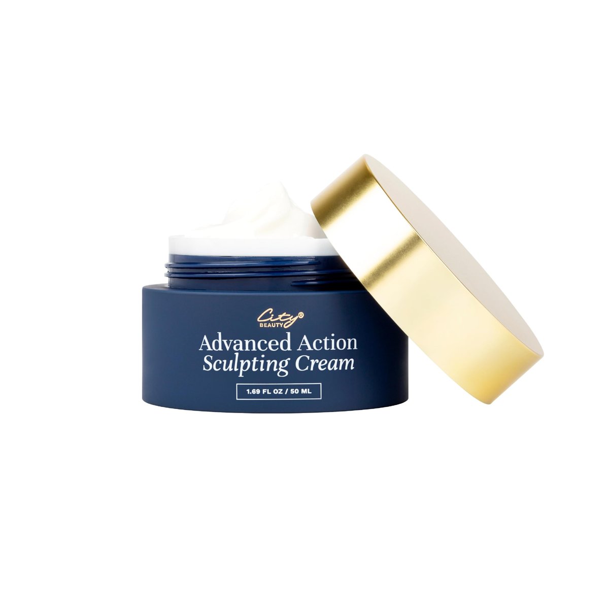 City Beauty Advanced Action Sculpting Cream - Firming Cream for Saggy Jawline, Drooping Face & Neck Wrinkles Avelisse