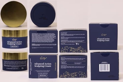 City Beauty Advanced Action Sculpting Cream - Firming Cream for Saggy Jawline, Drooping Face & Neck Wrinkles Avelisse
