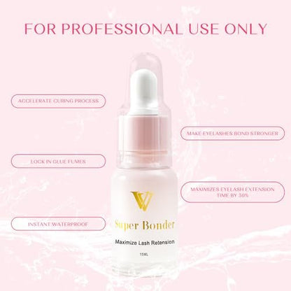VAVALASH Lash Bonder for Eyelash Extensions – Easy Application: The precise dropper bottle allows for controlled, – Image 4