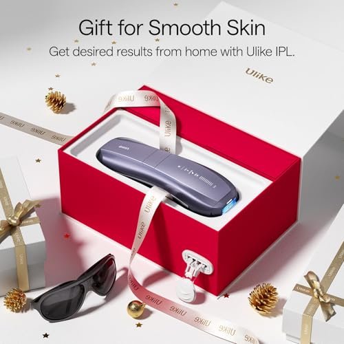 Ulike Air 10 IPL Laser Hair Removal Device – Permanent Hair Reduction with Ice-Cool Technology for Nearly Painless Home Use (Roland Purple) Avelisse