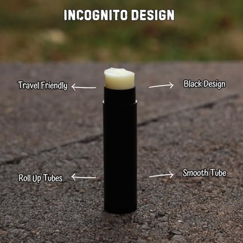 Beef Tallow Lip Balm – 100% Grass Fed & Organic, Natural Hydrating Lip Care (4 Pack, Black) - görsel 8