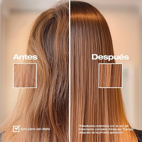 abril et nature Professional Shampoo Molecular Therapy – Restructures, Repairs & Fills Hair Fiber for Extremely Damaged, Overprocessed or Aging Hair – Healthy & Strong – 250 ml - görsel 5