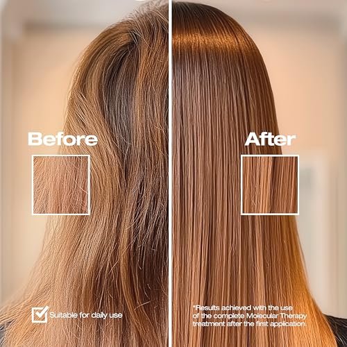 abril et nature Professional Mask Molecular Therapy - Restructures, Repairs, and Fills Hair Fiber - Nourishing & Hydrating - For Damaged, Overprocessed, or Aging Hair - Vegan - 200 ml - görsel 6