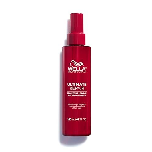 Wella Professionals ULTIMATE REPAIR Protective Leave-In Treatment – Thermal & UV Protection, Repairs & Smoothens Damaged Hair, 4.7 Fl Oz Avelisse