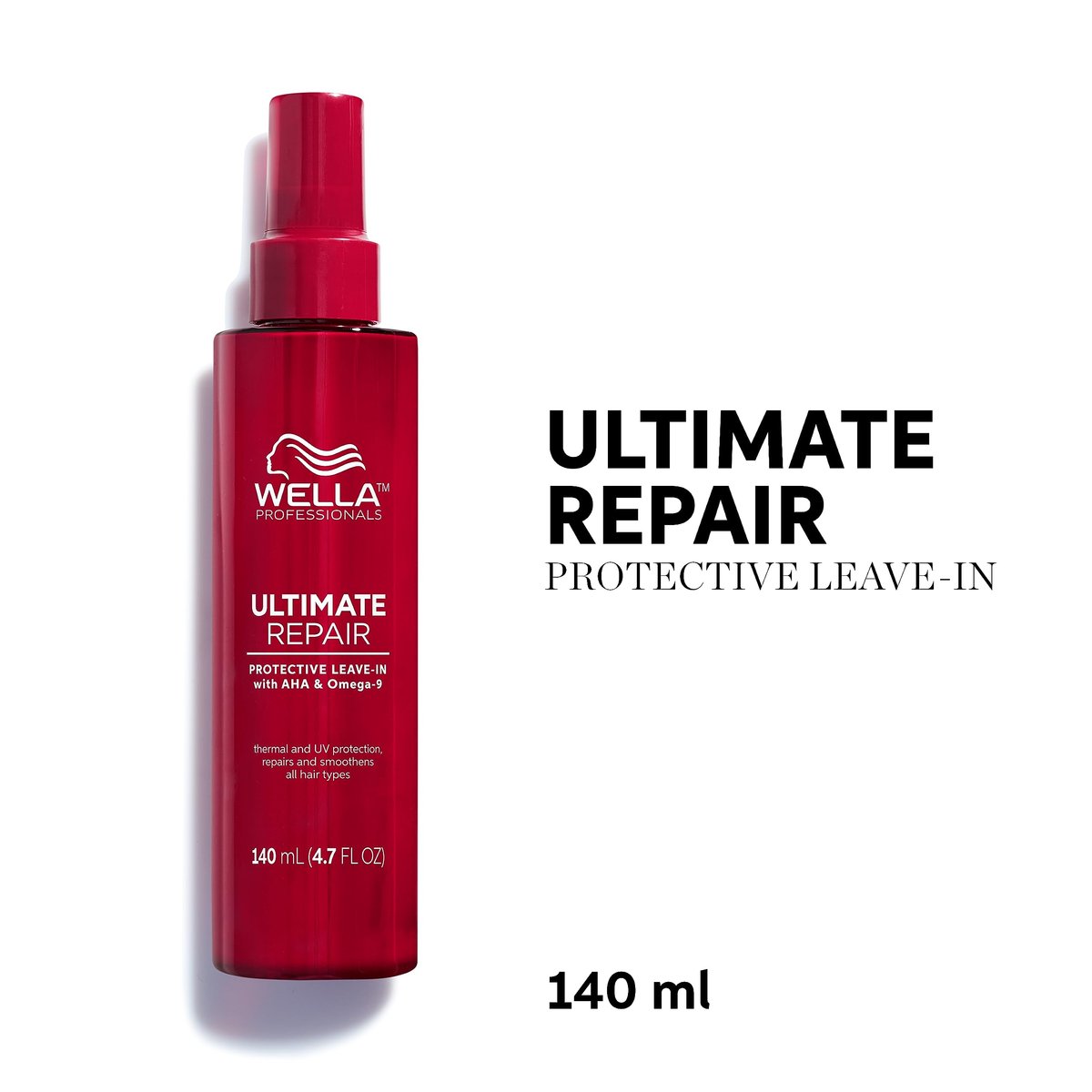 Wella Professionals ULTIMATE REPAIR Protective Leave-In Treatment – Thermal & UV Protection, Repairs & Smoothens Damaged Hair, 4.7 Fl Oz Avelisse