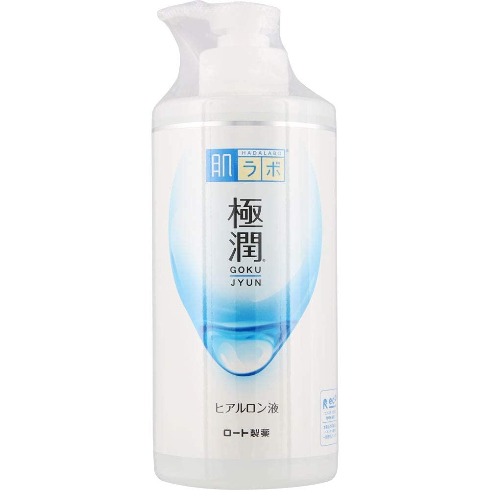 Hadalabo Gokujyun Hyaluronic Acid Skin Moist Lotion 13.5 fl oz (400ml) – Japanese Hydrating Toner Avelisse