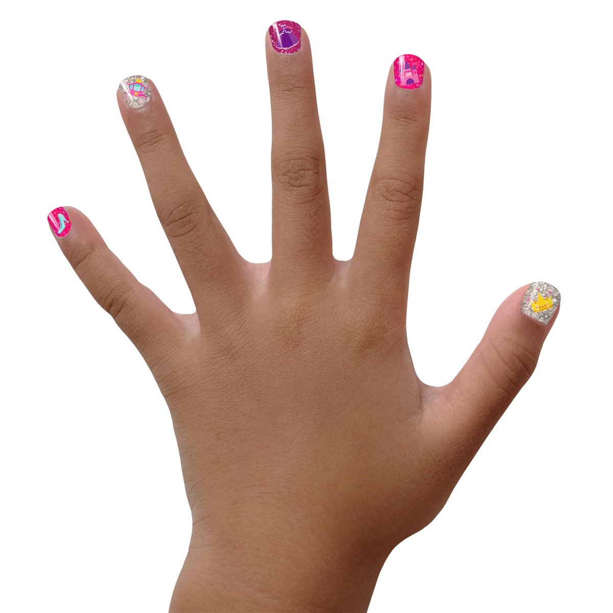 Piggy Paint 100% Non-Toxic Girls Nail Polish Gift Set - Sparkle, Sparkle! - Safe, Cruelty-Free, Vegan, Low Odor for Kids (4 Pack, 0.13 Fl Oz Each) Avelisse
