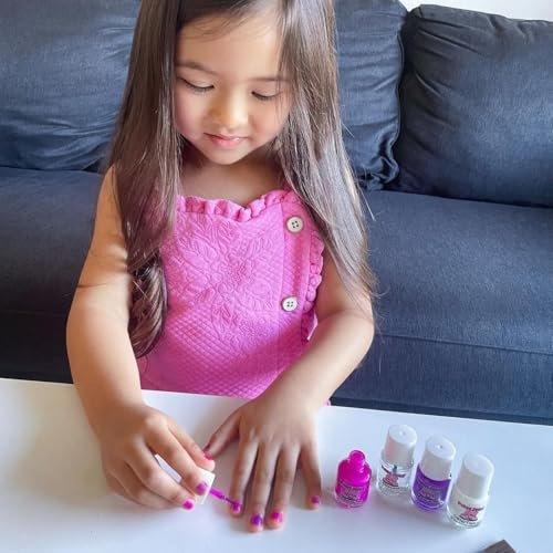 Piggy Paint Showstopper Starter Set: 100% Non-Toxic, Cruelty-Free Kids Nail Polish (4-Pack) Avelisse