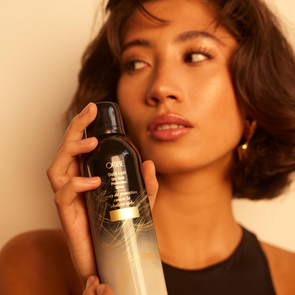 Oribe Gold Lust Dry Heat Protection Spray - Heat Protectant for Dry Hair, 5.2 oz Avelisse