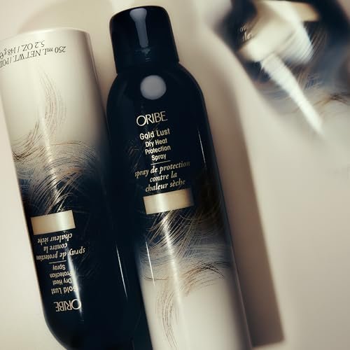Oribe Gold Lust Dry Heat Protection Spray - Heat Protectant for Dry Hair, 5.2 oz Avelisse