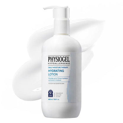 Physiogel Daily Moisture Therapy Hydrating Lotion – 72H Lasting Hydration for Dry & Sensitive Skin, 13.5 fl. oz. Avelisse