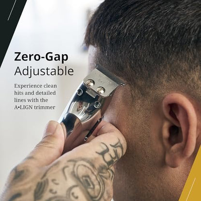 Wahl Professional 5 Star Align Trimmer - Cordless Narrow T-Blade Trimmer for Precision Beard & Mustache Grooming Avelisse
