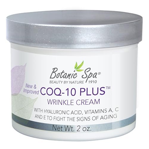 Botanic Spa CoQ-10 Plus Wrinkle Cream – Hyaluronic Acid, Vitamins A, C & E – Diminish Lines & Wrinkles – 2 oz - görsel 2