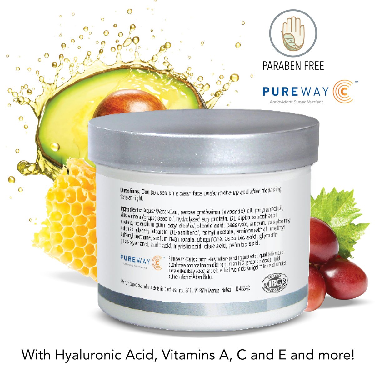 Botanic Spa CoQ-10 Plus Wrinkle Cream – Hyaluronic Acid, Vitamins A, C & E – Diminish Lines & Wrinkles – 2 oz - görsel 5