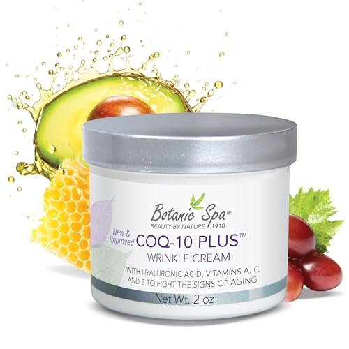 Botanic Spa CoQ-10 Plus Wrinkle Cream – Hyaluronic Acid, Vitamins A, C & E – Diminish Lines & Wrinkles – 2 oz - görsel 4