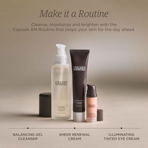COLLEEN ROTHSCHILD Illuminating Tinted Eye Cream - Instant Brightening, Dark Circle Reduction with Hyaluronic Acid, Caffeine, and Peptides (0.5 fl oz) Avelisse