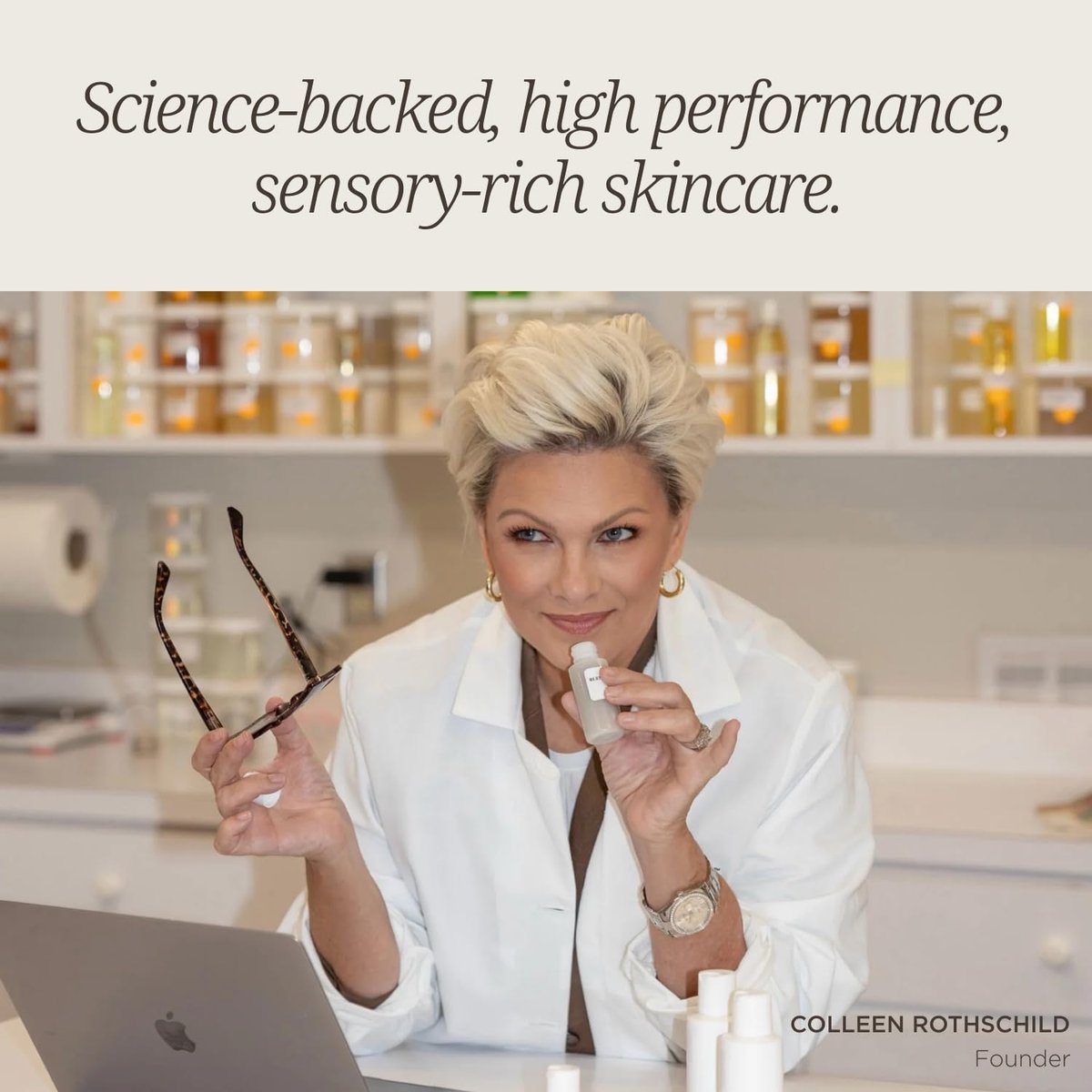 COLLEEN ROTHSCHILD Illuminating Tinted Eye Cream - Instant Brightening, Dark Circle Reduction with Hyaluronic Acid, Caffeine, and Peptides (0.5 fl oz) Avelisse