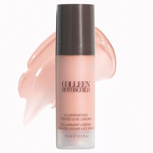COLLEEN ROTHSCHILD Illuminating Tinted Eye Cream - Instant Brightening, Dark Circle Reduction with Hyaluronic Acid, Caffeine, and Peptides (0.5 fl oz) Avelisse