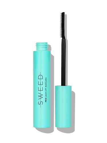 SWEED Lash Lift Mascara - Lightweight, Flake-Free, Smudge-Proof with Vitamin B5 | Vegan & Cruelty-Free Clean Beauty (Black, 0.27 oz) Avelisse