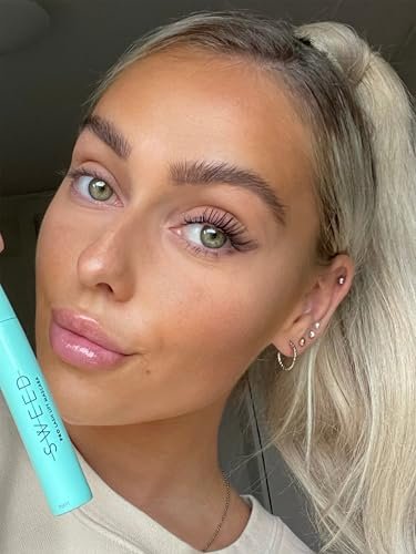 SWEED Lash Lift Mascara - Lightweight, Flake-Free, Smudge-Proof with Vitamin B5 | Vegan & Cruelty-Free Clean Beauty (Black, 0.27 oz) Avelisse
