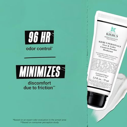 Kiehl's Since 1851 All Over Deodorant Treatment - Whole Body Deodorant for Women and Men - 75ml Avelisse