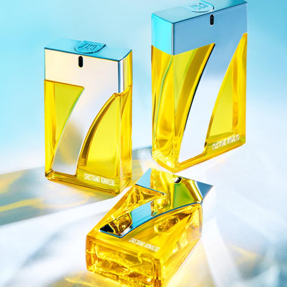Cristiano Ronaldo CR7 Discover Eau de Toilette for Men - Long-Lasting Cologne Spray with Orange, Vetiver, Patchouli - 1.7 oz
