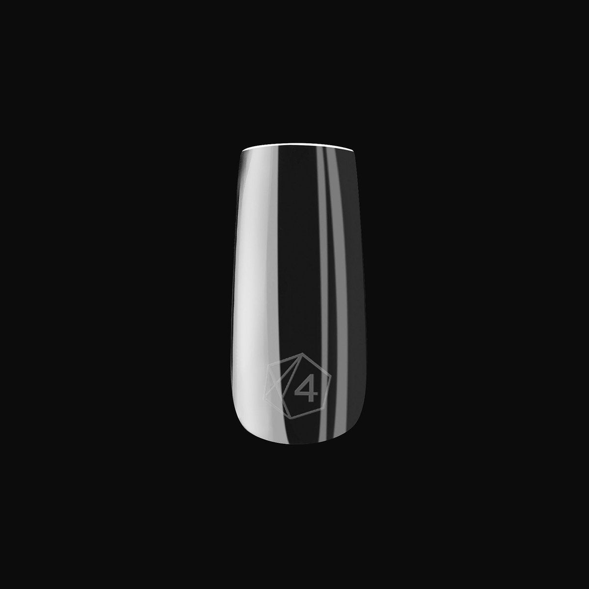 Aprés Gel-X® Scupted Square Medium Tip Box | 500pc Premium Nail Tips, 11 Sizes 00-9 | Clear Plastic Avelisse