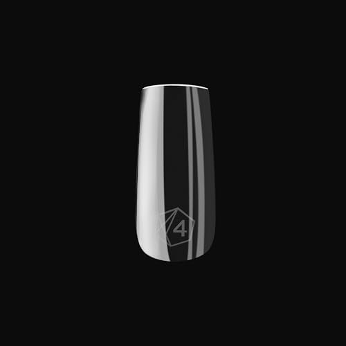 Aprés Gel-X® Scupted Square Medium Tip Box | 500pc Premium Nail Tips, 11 Sizes 00-9 | Clear Plastic Avelisse