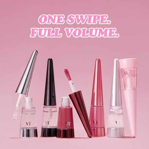 VTCOSMETICS Reedle Shot Lip Plumper - Moisturizing Transparent Lip Gloss, Fragrance-Free, 0.15 oz (4.3 g) - Korean Cosmetics (Expert) Avelisse