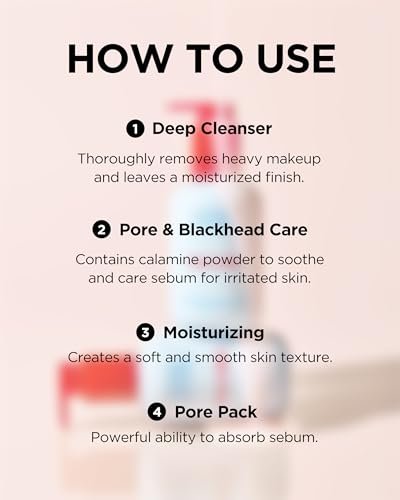 TOCOBO Calamine Pore Control Cleansing Oil – Deep Cleanse Blackheads & Makeup, 200ml Avelisse