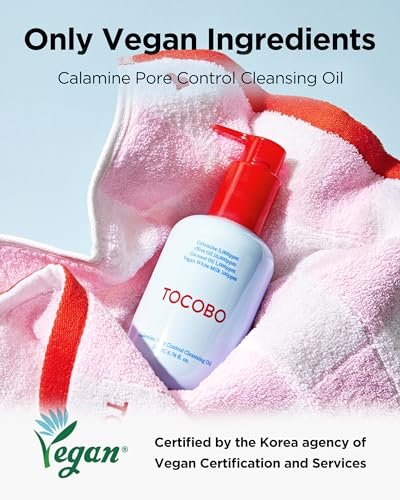 TOCOBO Calamine Pore Control Cleansing Oil – Deep Cleanse Blackheads & Makeup, 200ml Avelisse