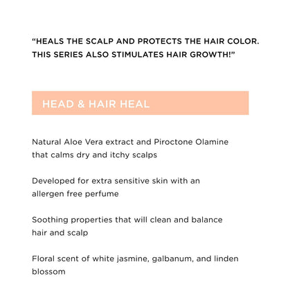 Maria Nila Head & Hair Heal Shampoo & Conditioner Set – Soothing Aloe Vera for Dry & Itchy Scalps, 100% Vegan & Sulfate/Paraben Free (2 x 16.9 Fl Oz) Avelisse