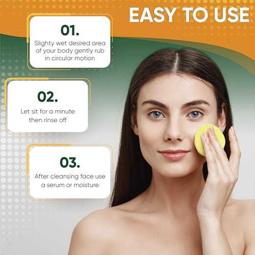 AMVital Turmeric Kojic Acid Cleansing Pads – Nourishing Single-Use Face Pads for Brightening & Exfoliating - görsel 8