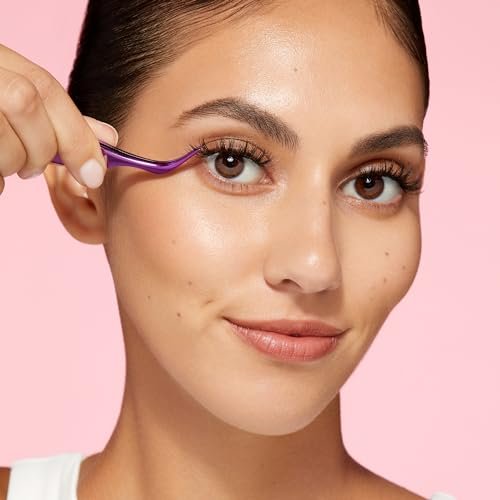 imPRESS Kiss Impress Press-On Falsies No-Glue False Eyelash Clusters Precision Applicator – Non-Stick, Ergonomic, Easy to Use (1 Piece, Black) - görsel 12