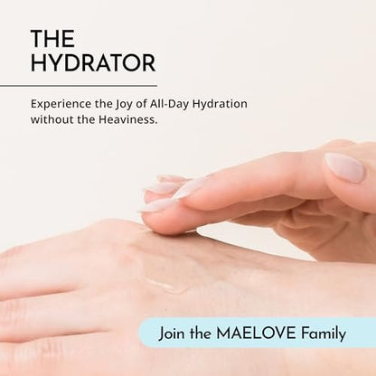 MAELOVE Hydrator Hyaluronic Acid B5 Serum with Resveratrol – Dewy Glow, Fill Fine Lines, Lightweight, 1 fl oz Avelisse