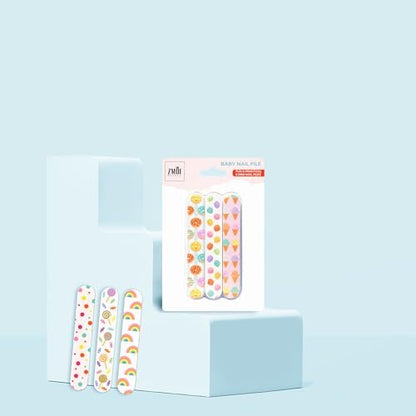 ZMOI Baby Nail File - Colorful Mini Emery Board for Gentle Baby & Toddler Nail Care