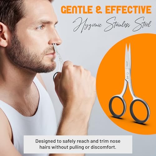 The Cut Factory Precision Facial Hair Scissor – Premium Stainless Steel Grooming Tool for Eyebrows, Mustache & Beard - görsel 14